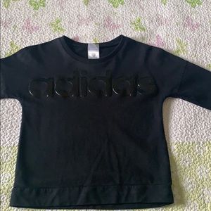 Girls Adidas Pullover Sweatshirt